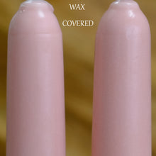 Load image into Gallery viewer, 10 Pack Pink Flameless WAX Coverd 11&#39;&#39; Taper Candles with 2 Remote
