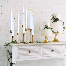 Load image into Gallery viewer, 10 White Flameless 11&#39;&#39; Wax Coverd Taper Candles with 2 Remote Controls
